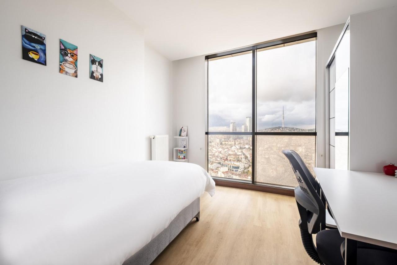 Charming Flat With City View In Atasehir Istanbul Luaran gambar